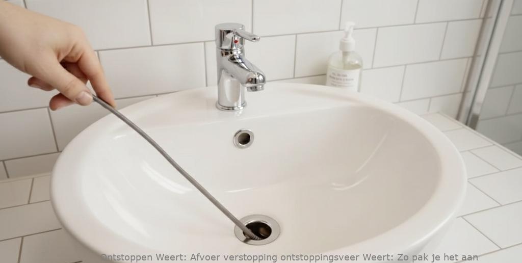 Afvoer verstopping ontstoppingsveer Weert: Zo pak je het aan