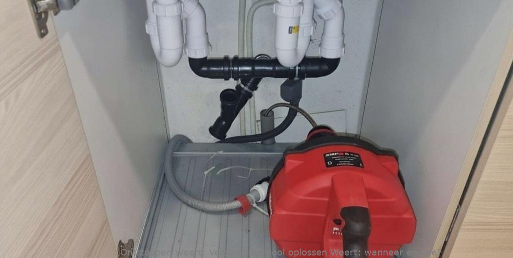Verstopping riool oplossen Weert: wanneer en hoe?