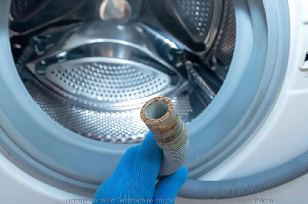 Wasmachine droger verstopt Weert? Dit kun je zelf doen